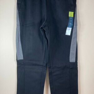 TEK GEAR Black Performance Fleece Athletic Pants Boys Size S (8) NWT